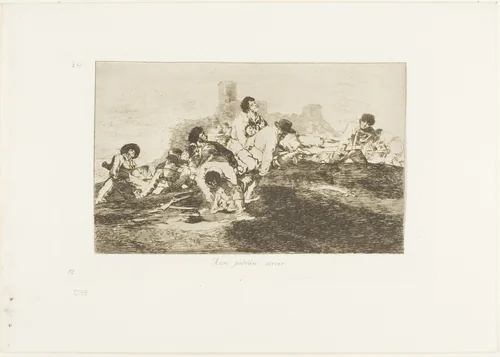 They Can Still be of Use, plate 24 from The Disasters of War by Francisco José de Goya, print, 1810-1812