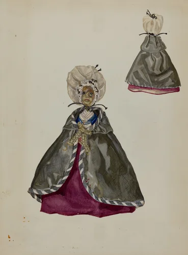 Doll by Verna Tallman, index of american design, 1937