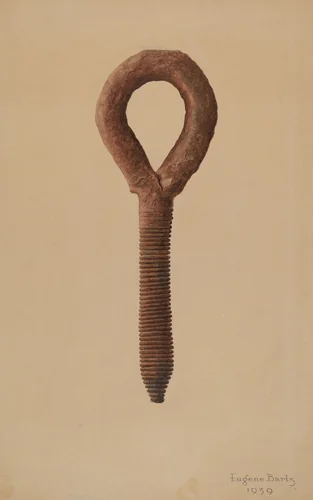 Shroud Deck Eye by Eugene Bartz, index of american design, 1939