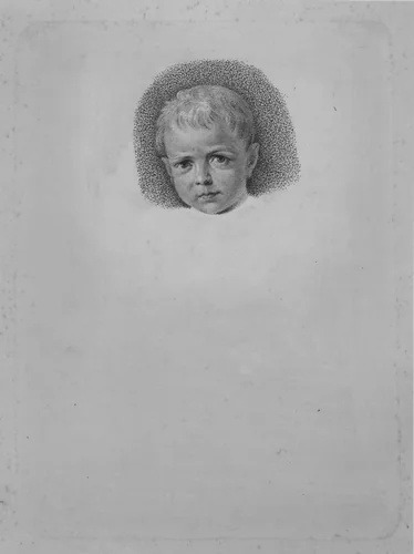 Head of a Young Boy by Pierre-Paul Prud'hon, print, 1770-1823