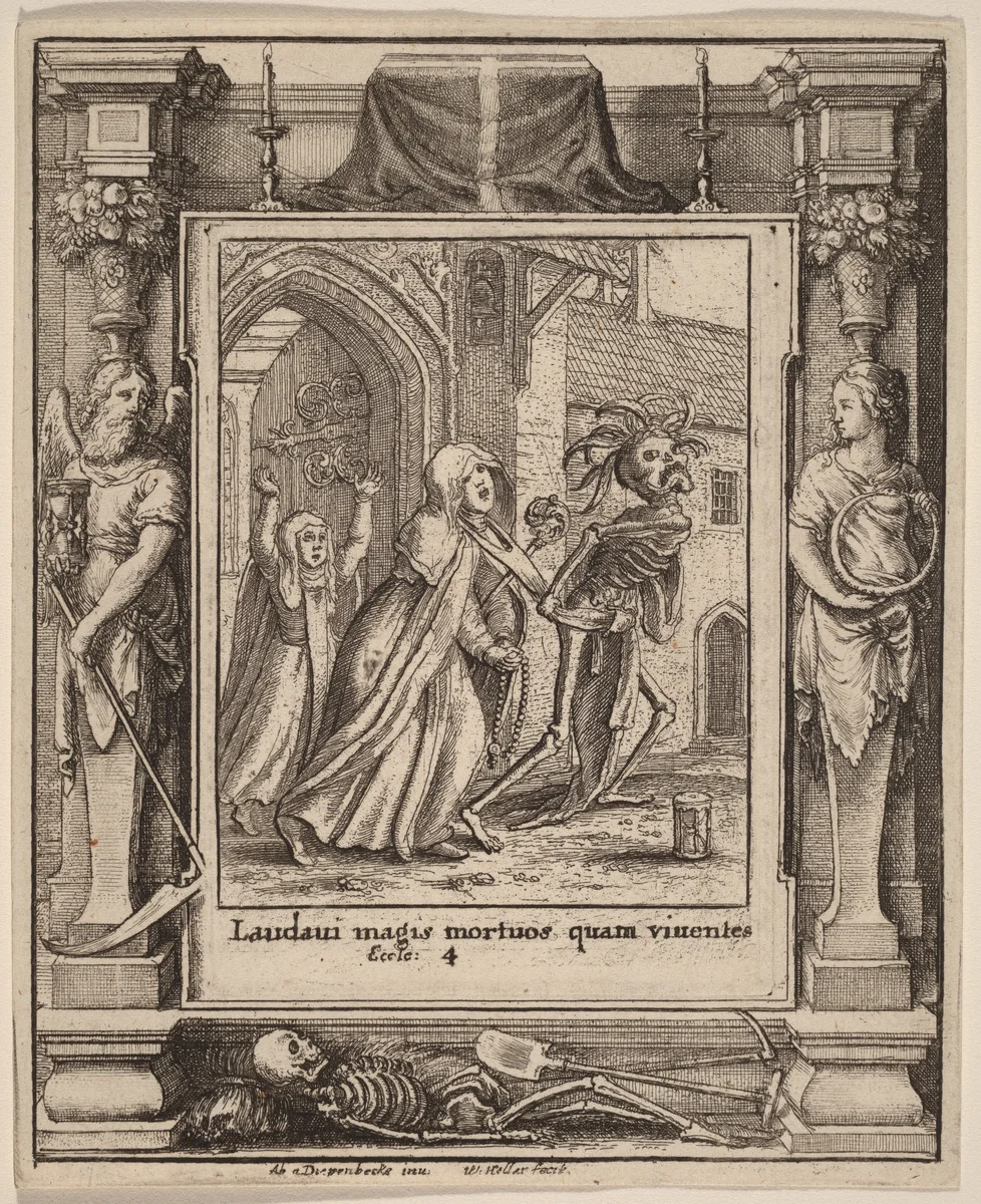 Abbess by Wenceslaus Hollar
Hans Holbein the Younger
Abraham van Diepenbeeck, print, 1651