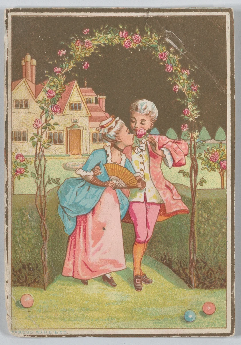 Valentine by Kate Greenaway, other, 1880