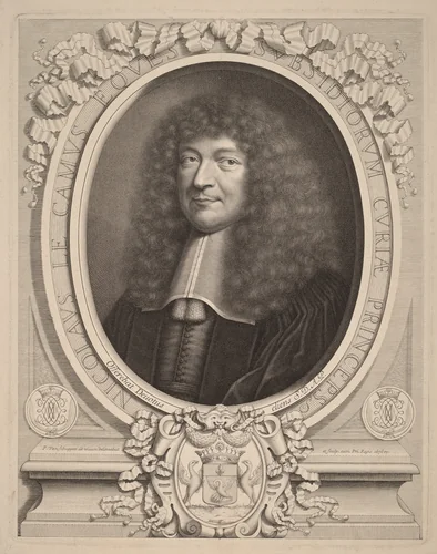 Nicolas Le Camus by Peter Ludwig van Schuppen, print, 1678