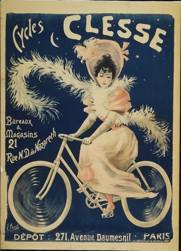 Cycles Clesse, Bureaux & Magasins, 21 Rue N. D. de Nazareth by Emile Clouet, design, 1900