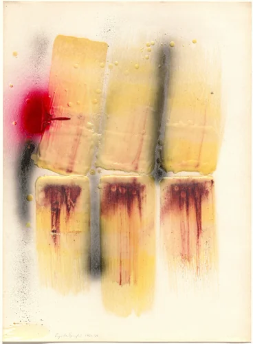 Untitled by Lynda Benglis, drawing, 1967-1968