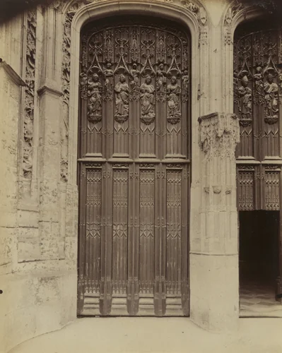 Beauvais, Porte Cathédrale by Eugène Atget, photograph, 1904