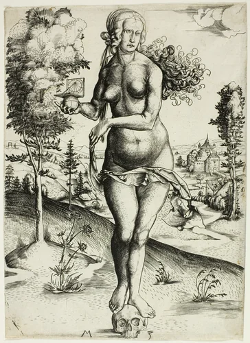 Memento Mori by Master M.Z., print, 1495-1502