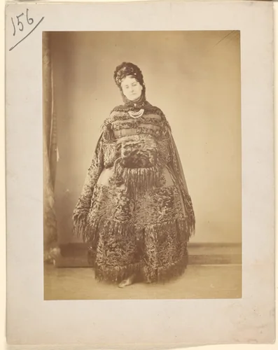 Le Caracul (L'Astrakhan) by Pierre-Louis Pierson, photograph, 1860-1869