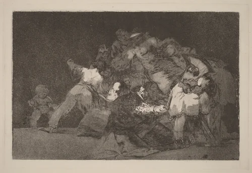 Disparate general (General Folly) by Francisco Goya, print, 1816