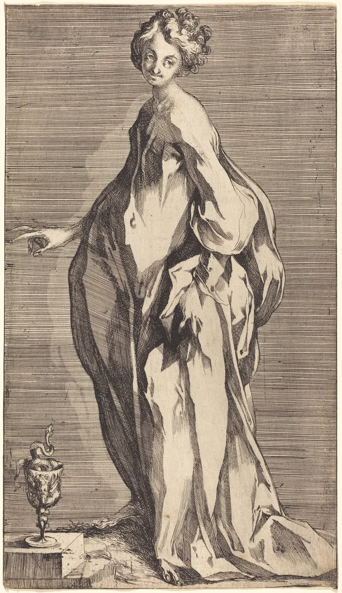 Saint John by Jacques Bellange, print, 1594-1616