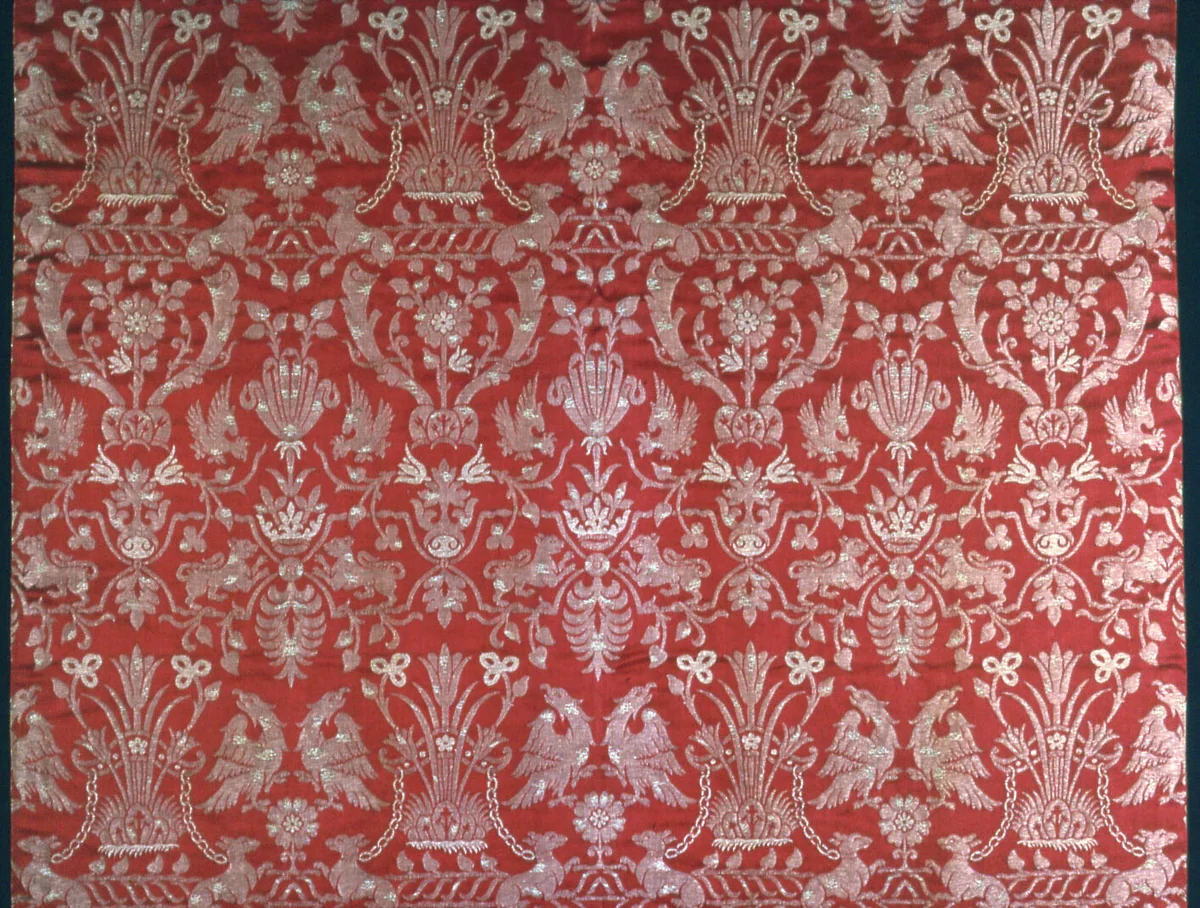 Panel by Possibly Germany, textile, 1875-1925