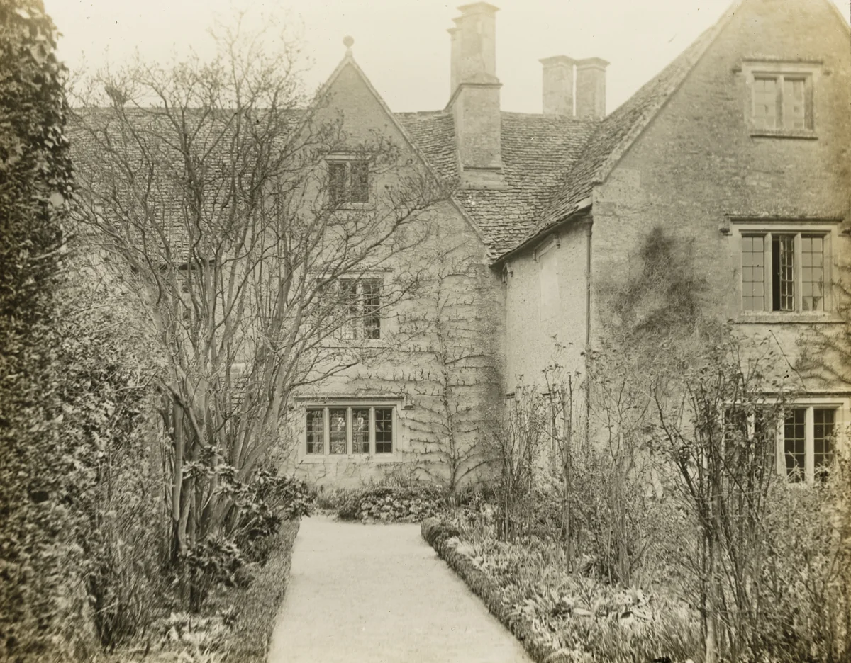 Kelmscott Manor: The Garden Front by Frederick Evans, photograph, 1896