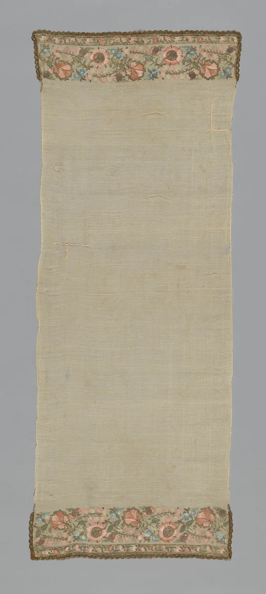 Towel or Napkin by Turkey, textile, 1801-1900