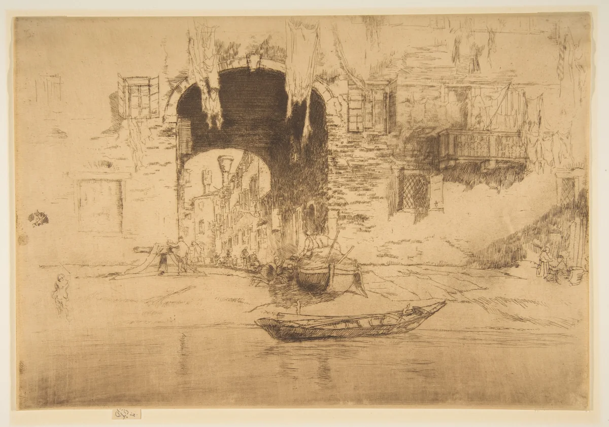San Biagio by James McNeill Whistler, print, 1879-1880