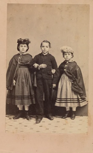 Rebecca, Charley and Rosa, Slave Children from New Orleans by Myron H. Kimball, photograph, 1863-1864