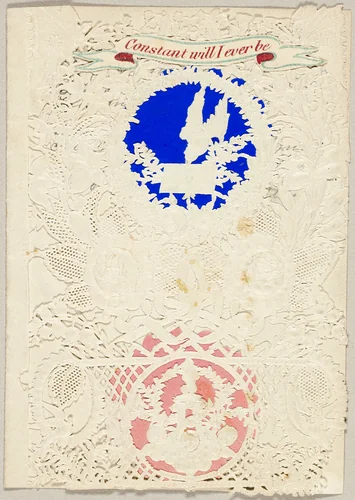 Constant Will I Ever Be (valentine) by Thomas Wood, other, 1860-1864