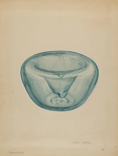 Sponge Cup by John Dana, index of american design, 1936