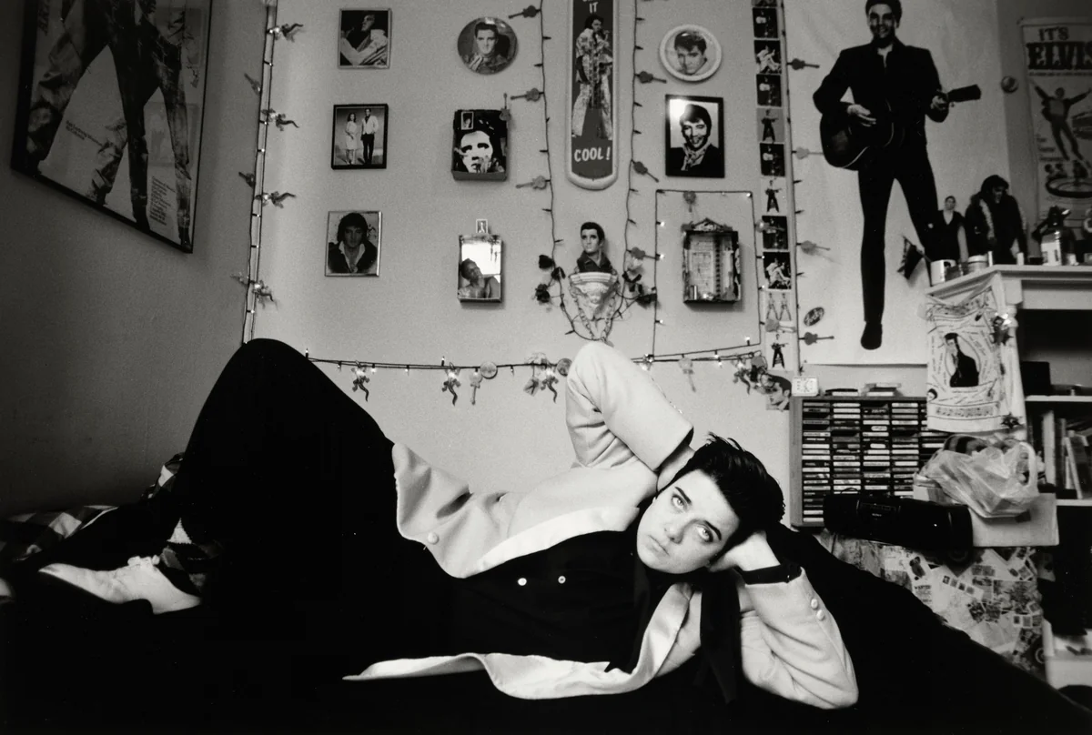 Elvis "Themselvis": Leigh Crow by Nancy Andrews, photograph, 1993