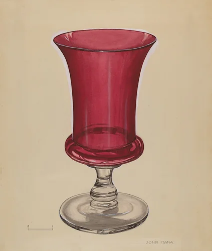 Vase by John Dana, index of american design, 1936