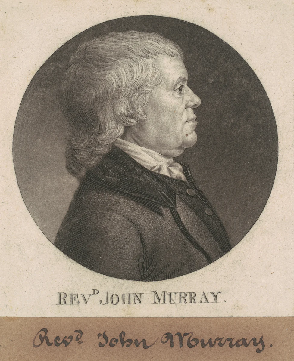 John Murray by Charles B. J. Févret de Saint-Mémin, print, 1802