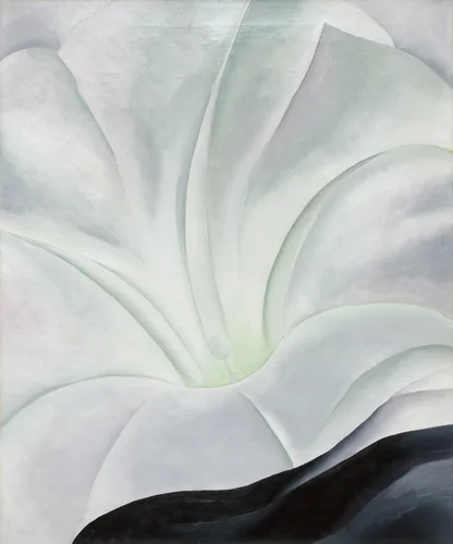 Morning Glory with Black by Georgia O'Keeffe, painting, 1926