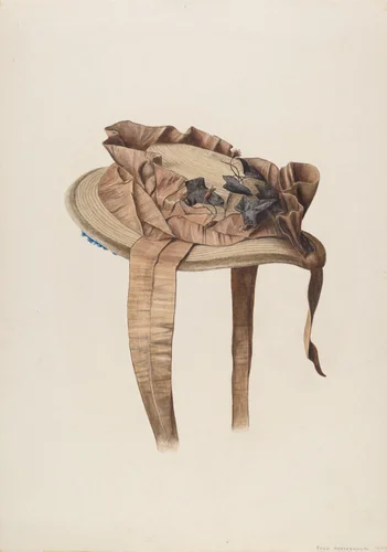 Bonnet by Fred Hassebrock, index of american design, 1942