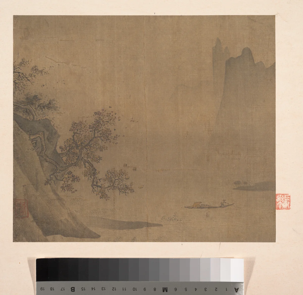 Rainy Landscape by Unidentified Artist, painting, 1368-1644