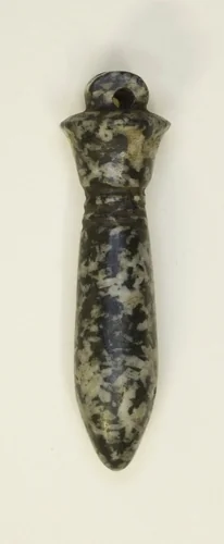 Amulet of a Papyrus Column by Egyptian, metalwork, -1070--656