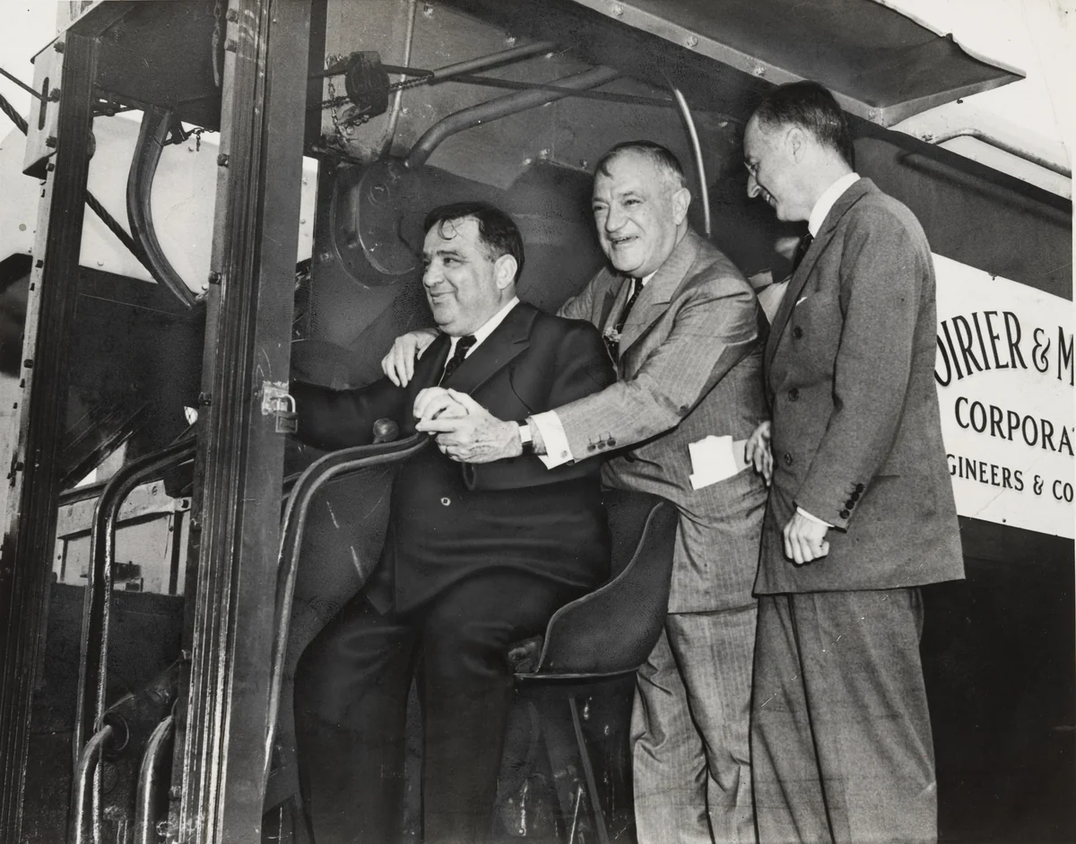 "Breaking Ground for New Housing Project in Brooklyn" by Times Wide World Photos, photograph, 1938
