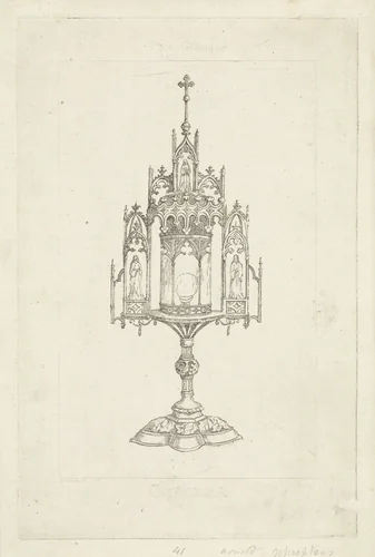 Monstrans by Arnoud Schaepkens, print, 1831-1904