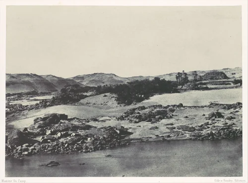Haute-Égypte. Entrée de la première Cataracte by Maxime Du Camp, photograph, 1850