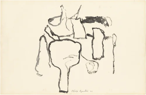 Untitled by Philip Guston, drawing, 1963