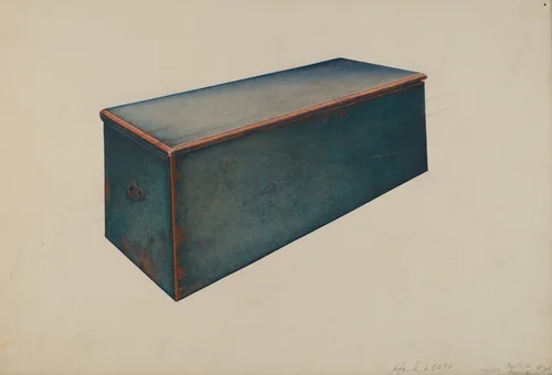 Utility Chest by Dorothy Handy, index of american design, 1937