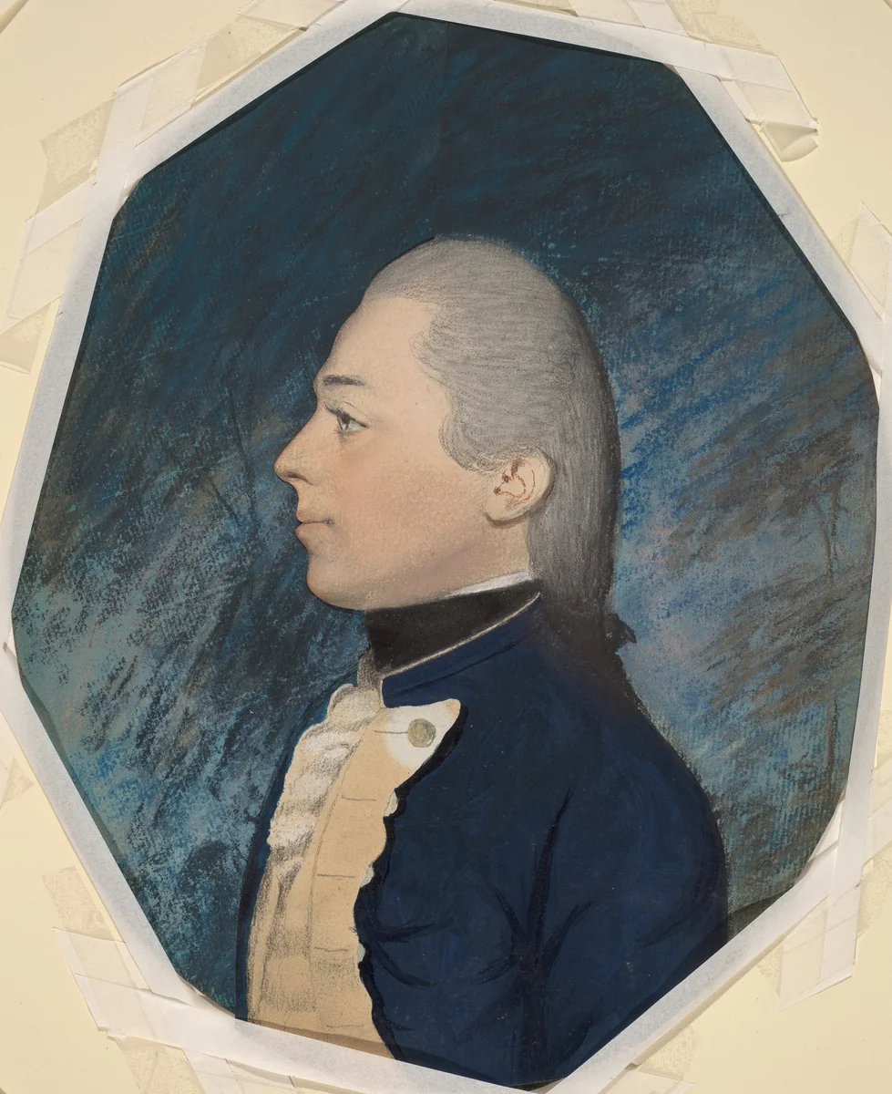 Thomas Peyton by James Sharples, drawing, 1779-1811
