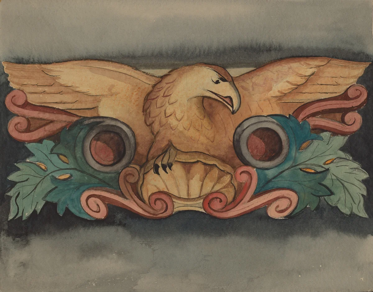 Hose Holder by William Fergusson, index of american design, 1936