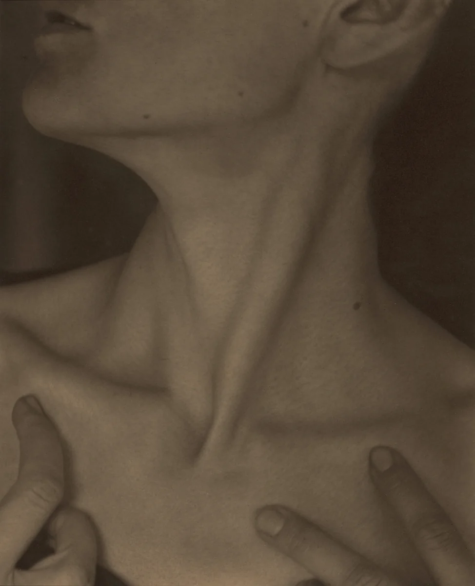 Georgia O'Keeffe—Neck by Alfred Stieglitz, photograph, 1921
