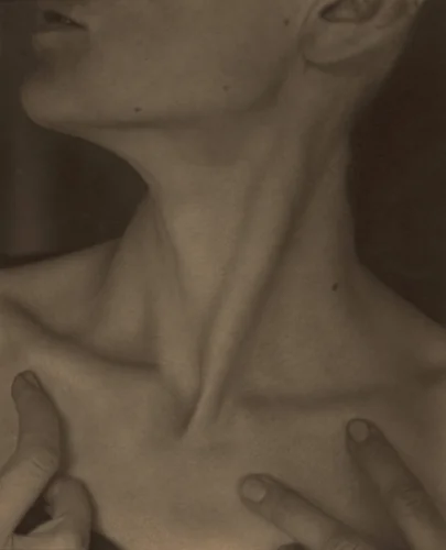 Georgia O'Keeffe—Neck by Alfred Stieglitz, photograph, 1921