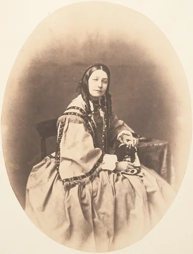 [Miss Macrae of Inverinate, Wife of Horatio Ross] by Horatio Ross, photograph, 1858