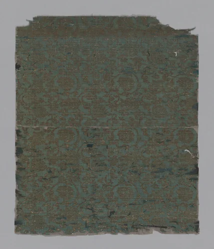 Fragment by China, textile, 1600-1700