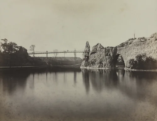 Buttes Chaumont, Paris by Charles Soulier, photograph, 1860-1869