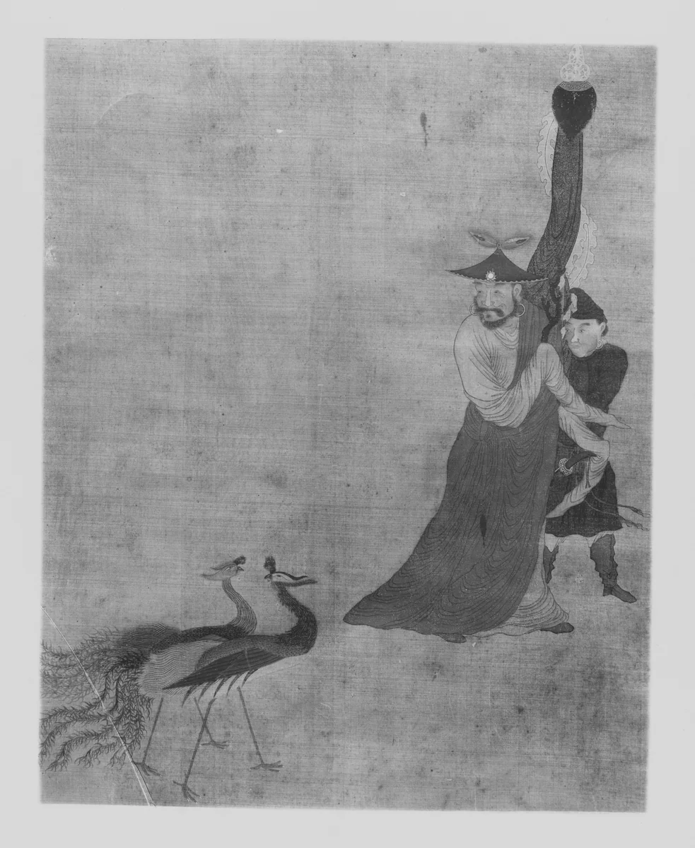 Watching the Phoenix by Unidentified Artist, painting, 1368-1644