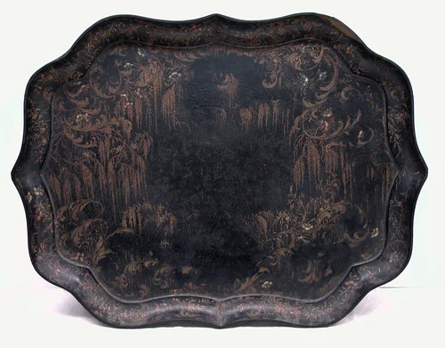Tray by Henry Clay, sculpture, 1800-1850