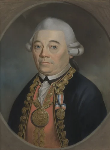 Johan Arnold Zoutman (1724-93). Vice-admiraal by anonymous, drawing, 1780