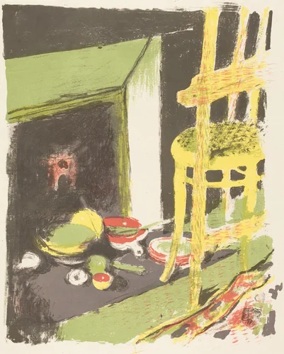 The Hearth (L'atre) by Edouard Vuillard, print, 1899