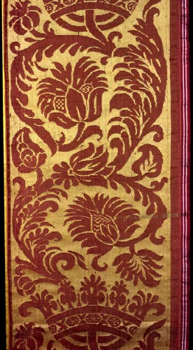Border by Italy, textile, 1601-1625