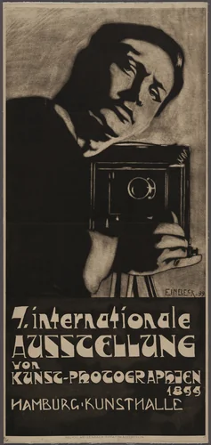 7. Internationale Ausstellung von Kunsz-Photographien, 1899, Hamburg Kunsthalle by George Einbeck, design, 1899