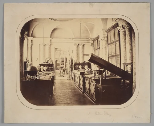 [Room of Curiosities, Stroganov Palace, St. Petersburg] by P. Bianchy, photograph, 1855-1859