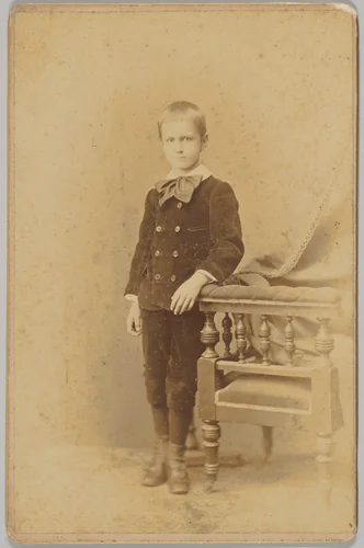 David Maitland Armstrong as a Boy by Remillard Photographers, photograph, 1841-1851