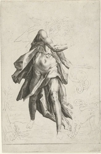 Afgunst (Invidia) by Unknown, print, 1585-1589