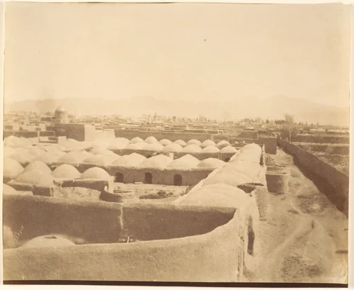 [South Gate of the Arq, Teheran, Iran] by Luigi Pesce, photograph, 1840-1869
